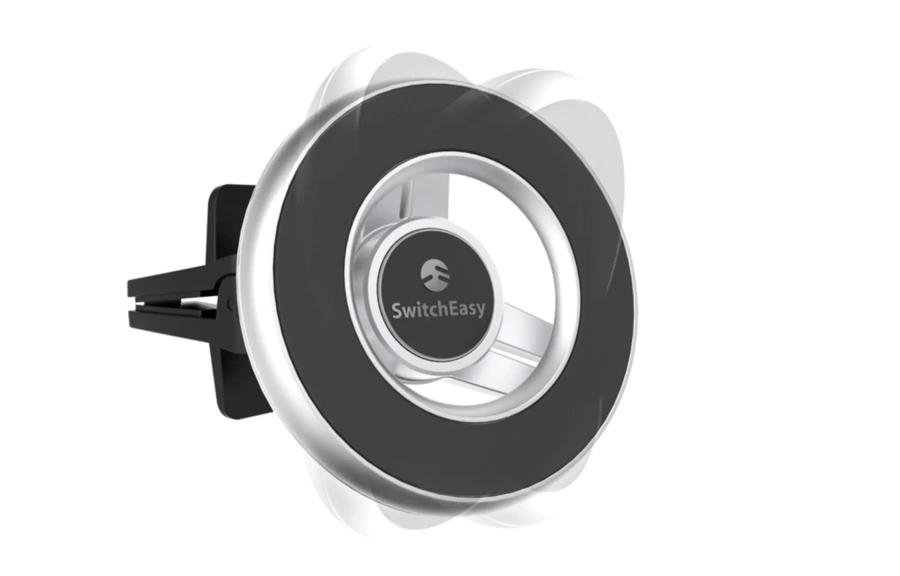 Автодержатель Switcheasy MagMount Magnetic Car Mount for iPhone with MagSafe Silver (GS-114-154-221-26)